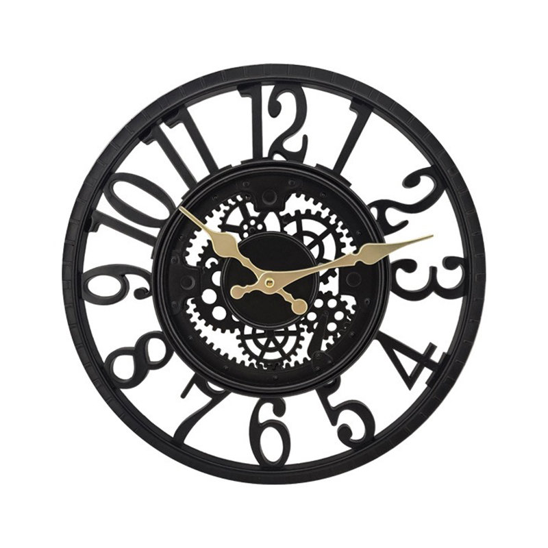 Resin Art Watch - Relógio de Parede Externo à Prova