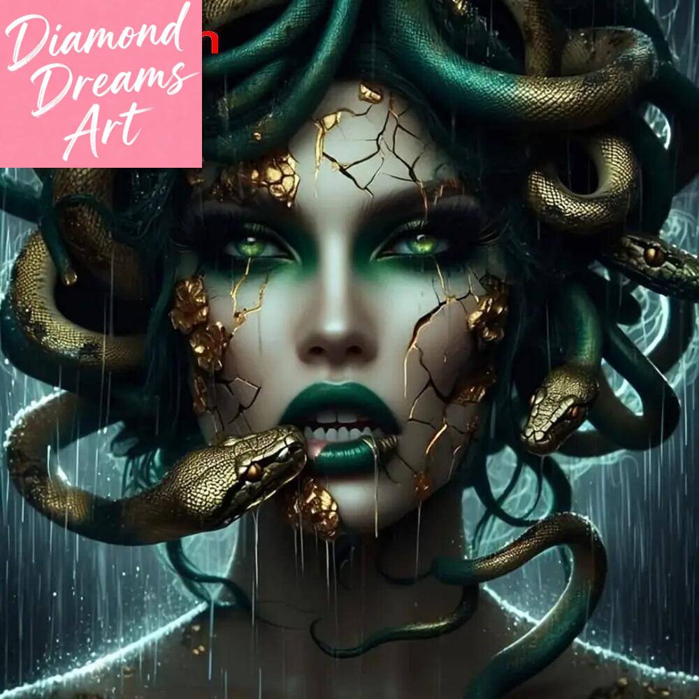 Resin Art Work - Pintura em Diamante Sem Moldura, Mosaico