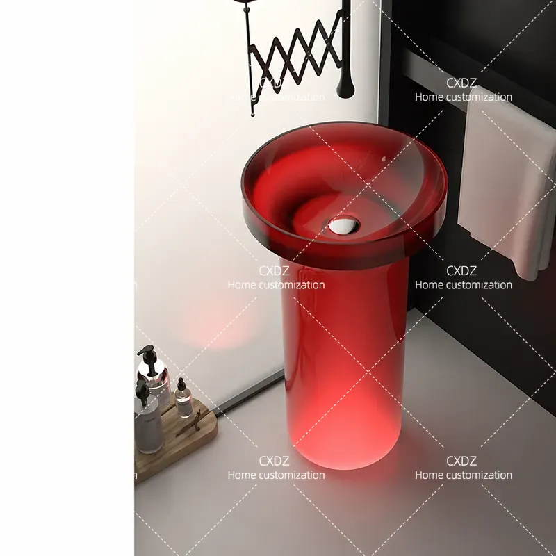Lavatório Integrado de Chão ao - Resin Art Floor avaliação e preço