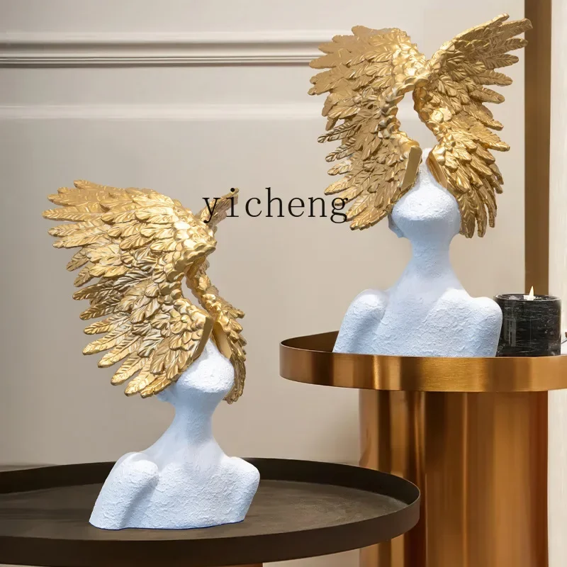 Ornamento de anjo abstrato mod - Resin Art Decor avaliação e preço