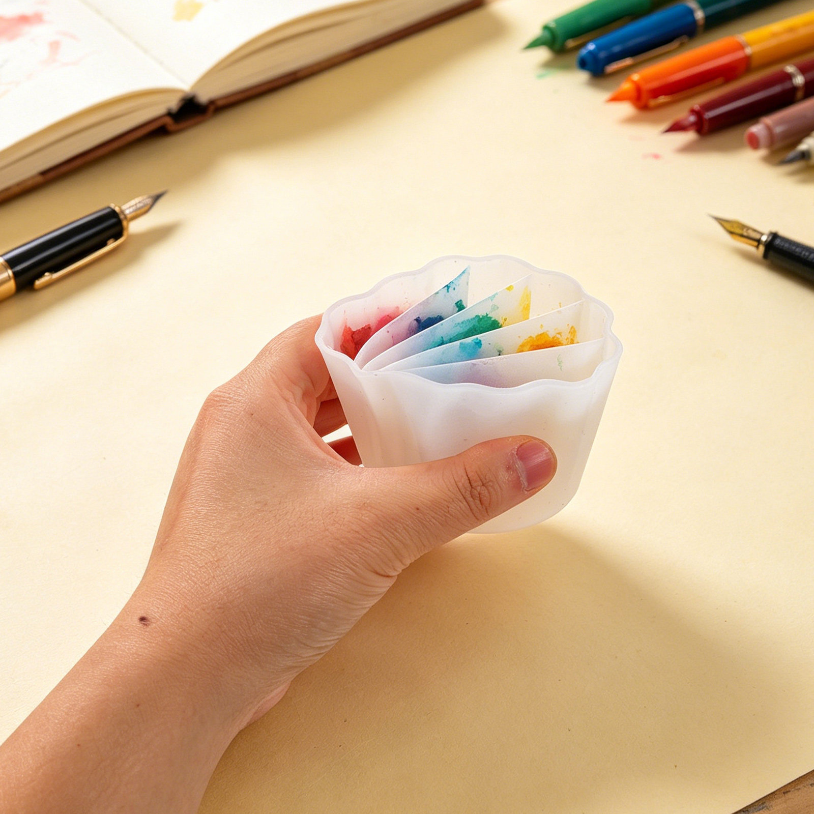 4 Peças de Copos de Silicone D - Resin Art Pouring avaliação e preço