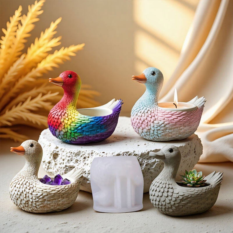 Textura silicone molde pato si - Resin Art Unique Ideas avaliação e preço