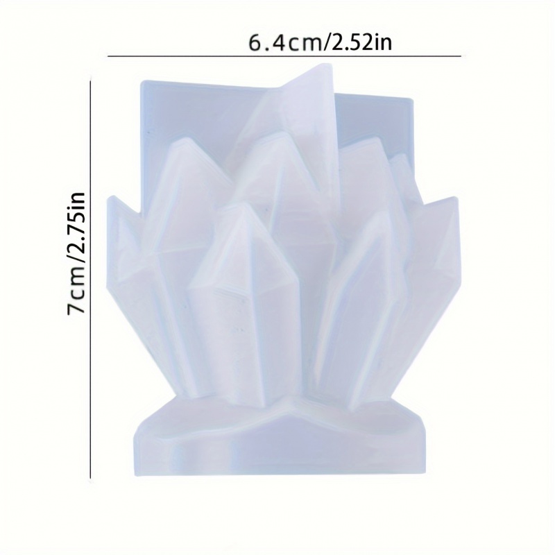 1pccristal cluster decorativo  - Resin Art Mold avaliação e preço