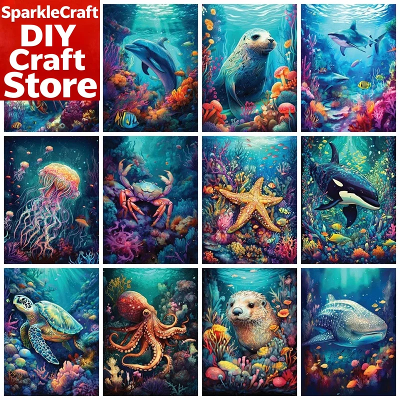 Kit de pintura com diamantes r - Resin Art Work avaliação e preço