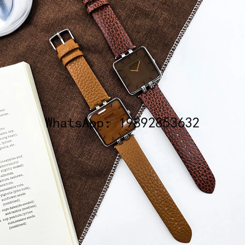 Relógio de Quartzo Quadrado X- - Resin Art Watch avaliação e preço