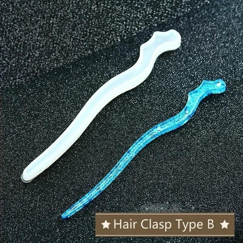 Novo transparente hairpin sili - Resin Art Materials avaliação e preço