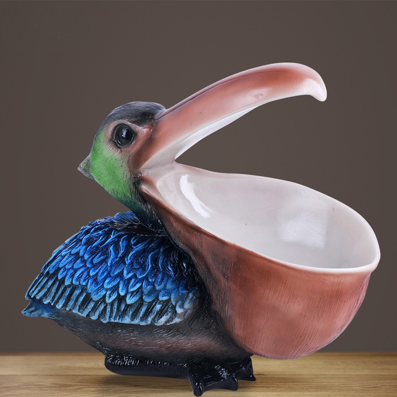 ‌ Estatueta de pelicano tucano - Resin Art Unique Ideas avaliação e preço