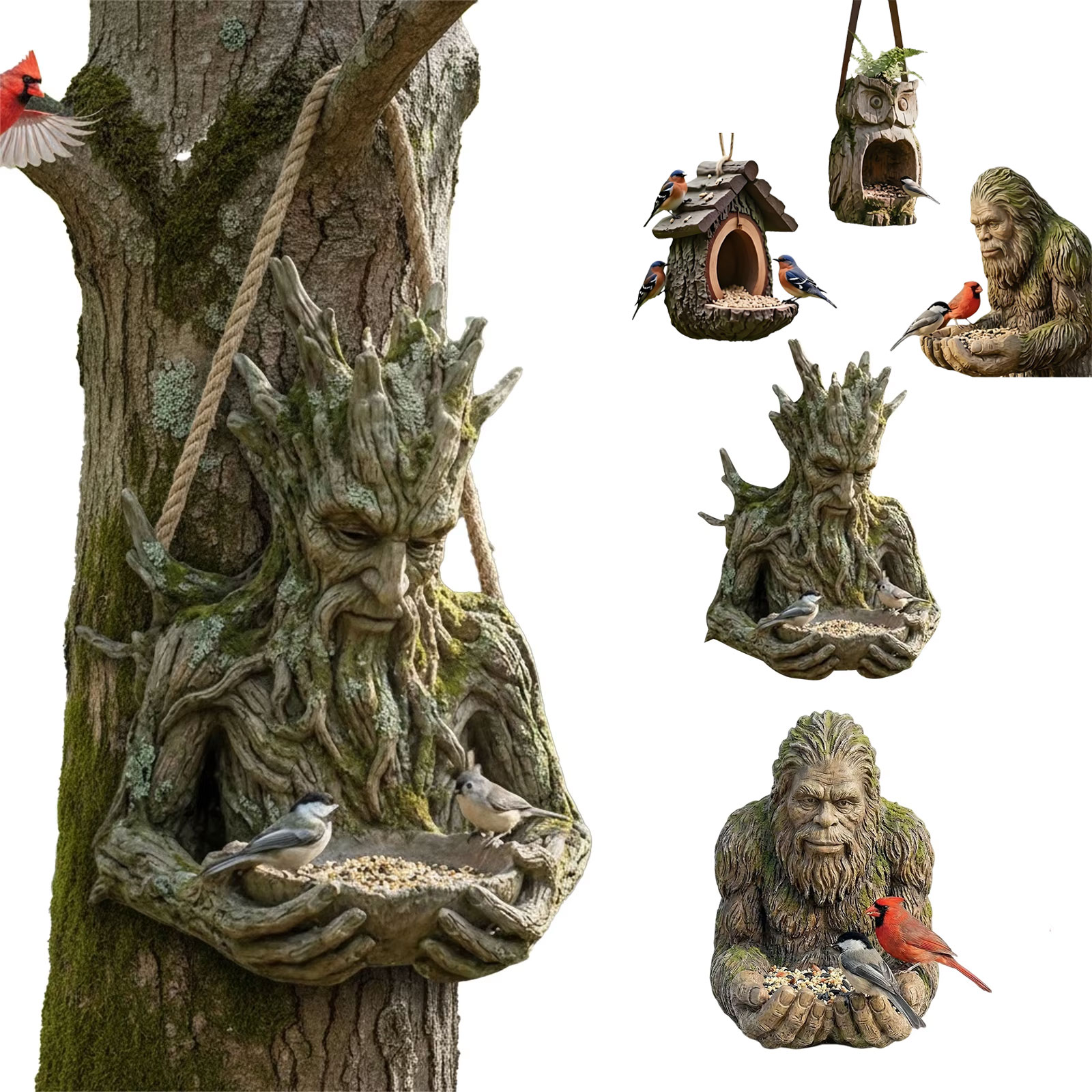 Comedouro de Pássaros Engraçad - Resin Art Watch avaliação e preço