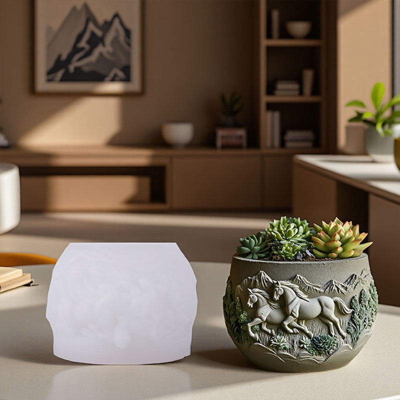 E1pe molde cavalo silicone reu - Resin Art Unique Ideas avaliação e preço