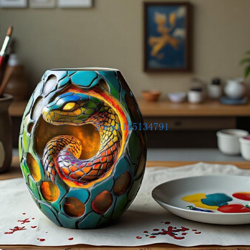 98 Creative Snake Pattern Sili - Resin Art Unique Ideas avaliação e preço